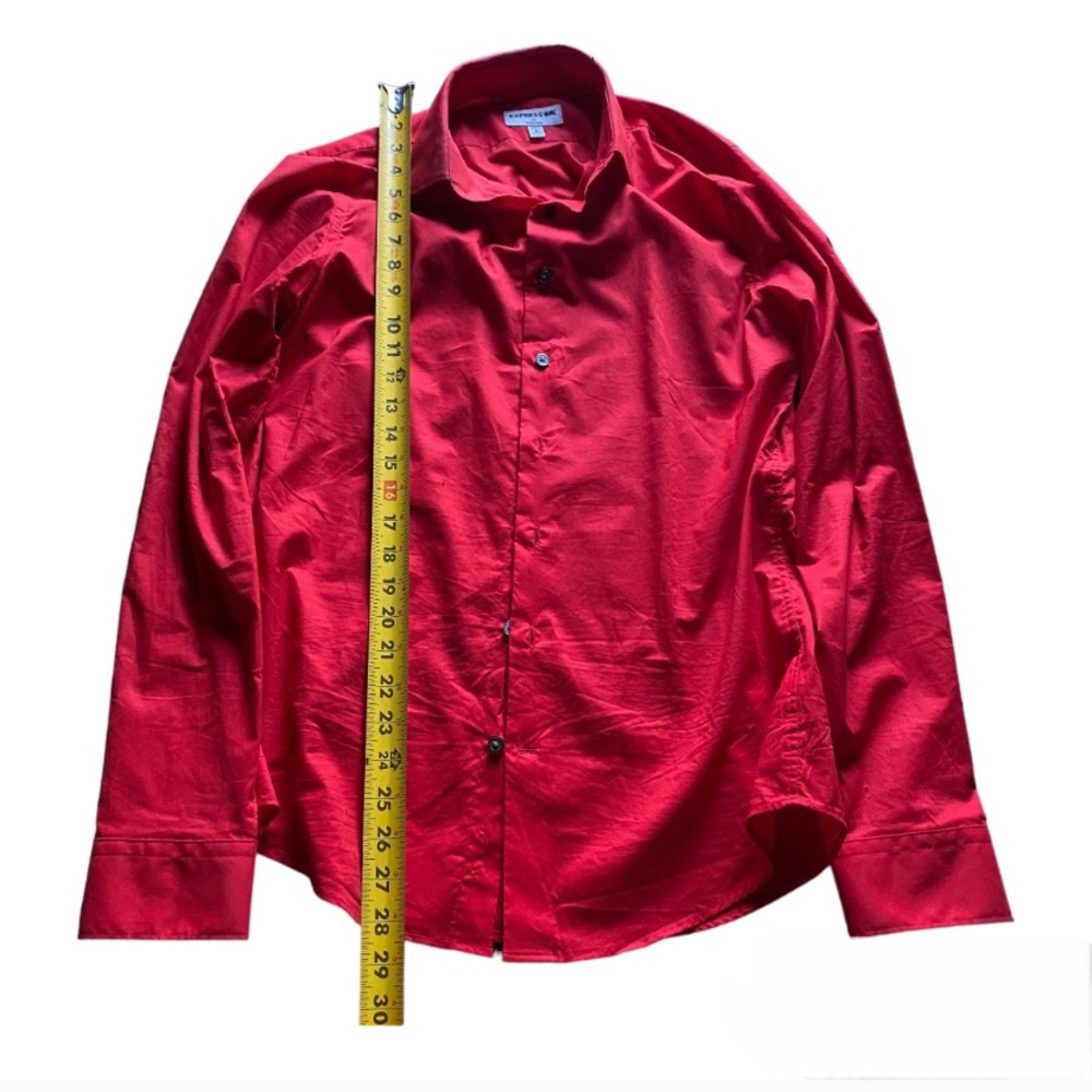 Red Express dress shirt in great condition size small!!!